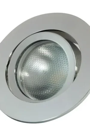 Occasione Imperdibile Faretto LED da incasso Decoclic GU10/GU5.3, rotondo, argento
