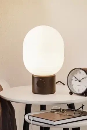 Audo JWDA lampada da tavolo in acciaio inox nero Prezzo Scontato