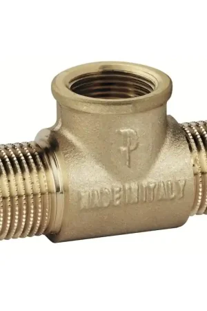 Brass T Shape Pipe Male female male Tee Adapter FP Pattaroni F140 Prezzo Basso