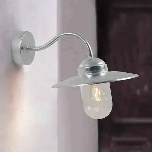 Acquista Ora Applique da esterno Luxembourg zincata IP54