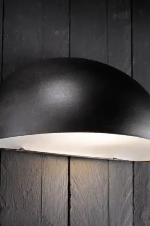 Applique da esterno Bergen, nero Offerta Del Giorno