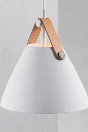 Ordina Subito Lampada a sospensione Strap, Ø 16,5 cm, bianca