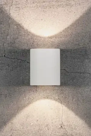 Applique LED da esterni Canto 2, 10 cm, bianco Prezzo Ridotto