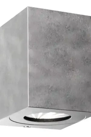 Spedito Oggi Applique da esterni LED Canto Kubi 2, 10 cm, zincata