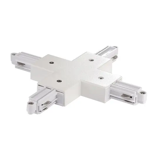 Novità Connettore a X per binario Link, bianco