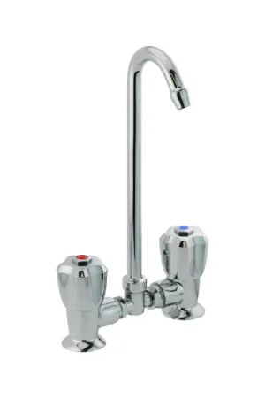 Prezzo Scontato Sink mixer with two handles and foldable spout for campers and boats Elka Tip-up SHP-2100/A