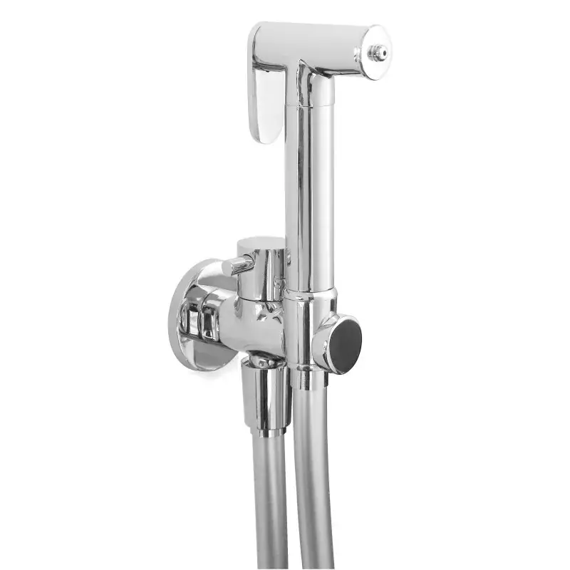 Hygienic shower kit for toilet cleaning round model Tecom KITIDROR Acquista Ora