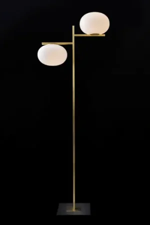 Lampada da terra di design Alba a 2 luci Acquista Ora