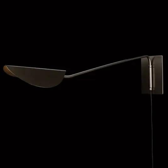 Quantità Limitata Oluce Plume applique - sporgenza 80 cm