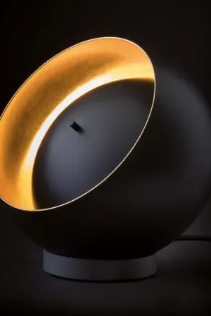 Offerta Lampo Oluce Eva LED da tavolo - sfera nera