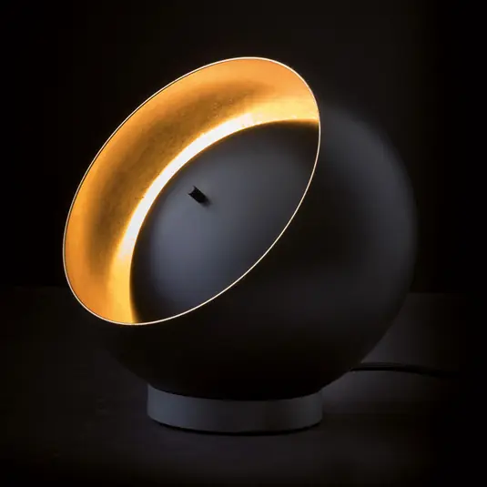 Offerta Lampo Oluce Eva LED da tavolo - sfera nera