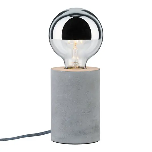 Compra Online Paulmann Mik lampada da tavolo in cemento