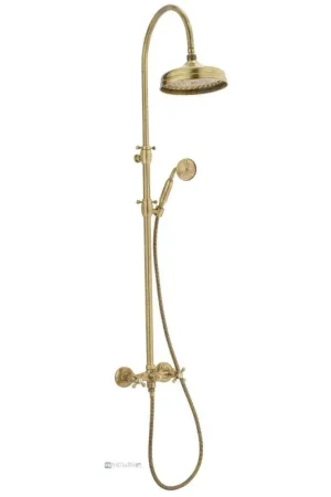 Consegna Rapida Mechanical shower column with bronze color diverter Porta & Bini Old Fashion 62586BR