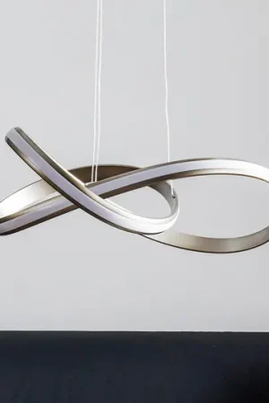 Occasione Lampada LED a sospensione Melinda, grigio acciaio