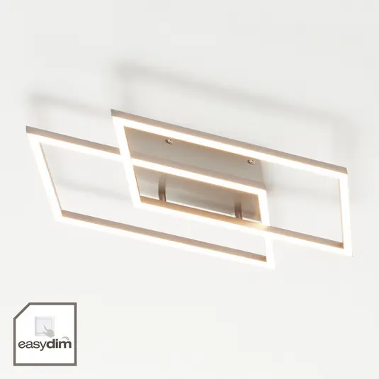 Ultima Occasione Paul Neuhaus Plafoniera LED Inigo, 54 cm, a 2 luci, dimmerabile