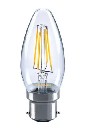 A Buon Prezzo Lampadina LED candela B22 4,5W 827 trasparente
