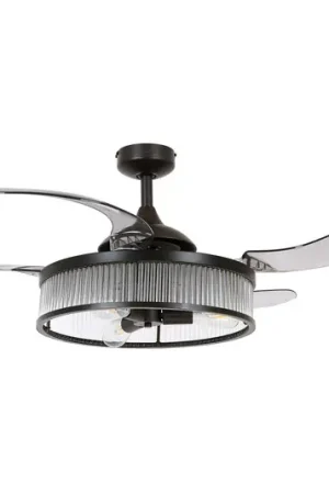 Beacon ventilatore da soffitto Fanaway Corbelle nero silenzioso Reso Gratuito