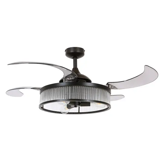 Beacon ventilatore da soffitto Fanaway Corbelle nero silenzioso Reso Gratuito
