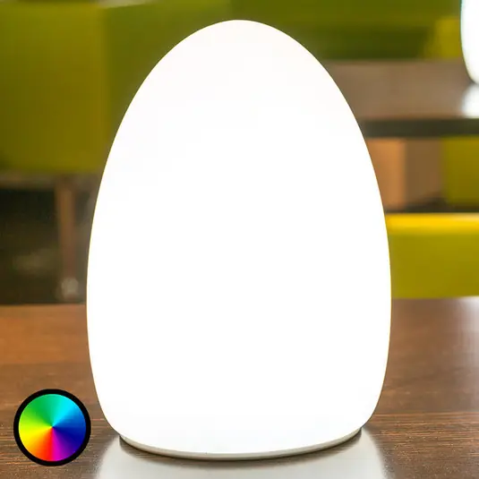 Egg - una lampada decorativa controllata da un‘app con batteria Subito Disponibile