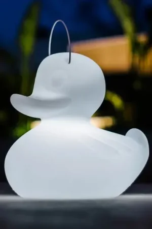 Lampada di design a LED DUCK-DUCK XL per esterni, colore bianco Prezzo Conveniente