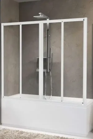 Bath screen with 2 folding doors Novellini Aurora 2SV4 Offerta