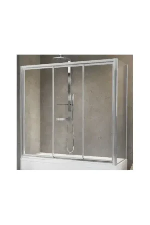 Bath screen with 3 bilateral sliding doors Novellini Aurora 3PV4 A Buon Prezzo