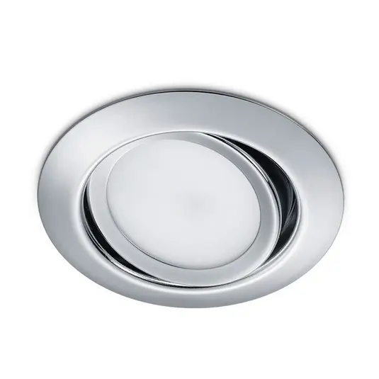 Downlight LED rotondo Rila, cromo Ordina Subito