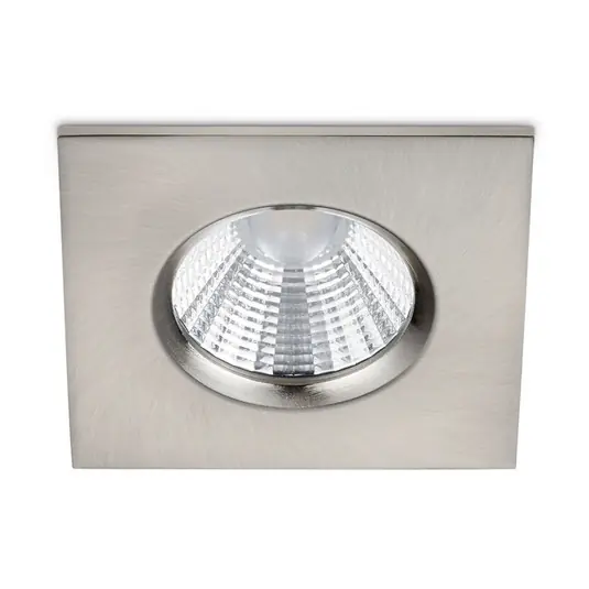 Spot LED angolare Zagros IP65, nichel satinato Quantità Limitata