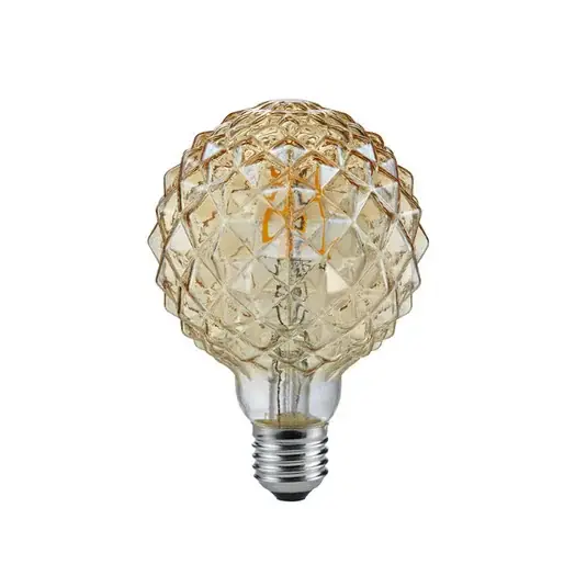 Lampadina LED a bulbo E27 4W 2.700 K strutturata Prezzo Ridotto