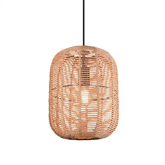 Occasione Lampada a sospensione Runa, sisal, 1 luce Ø 35 cm