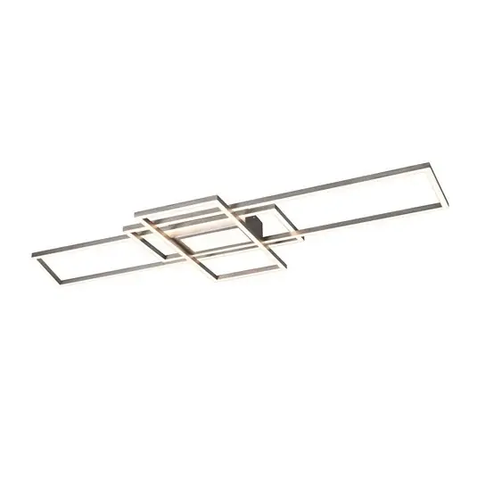 Plafoniera LED Irvine 3.000-6.500 K, nichel Ultimissimo Modello