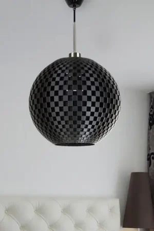 Compra Adesso Lampada a sospensione Flechtwerk, sfera, grafite