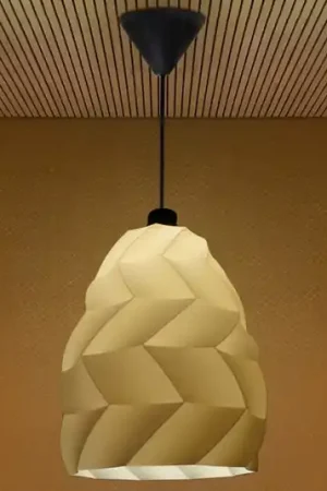 Lampada a sospensione Kokon, beige Occasione