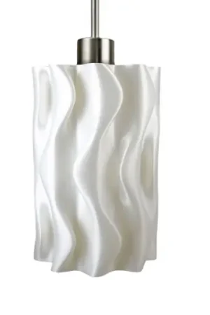 Offerta Lampo Lampada a sospensione Amöbe, stampa 3D, bianco