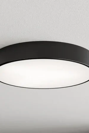 Plafoniera Cleo, Ø 50 cm, IP20, nero, metallo, E27 Compra Adesso