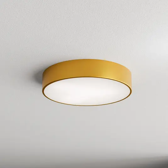 Prezzo Ridotto Plafoniera Cleo, Ø 40 cm, IP20, colore oro, metallo, E27