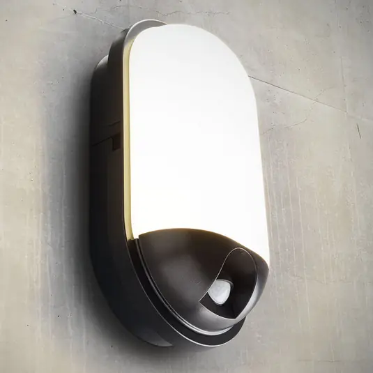 Affare Applique LED esterni Toledo, sensore di movimento