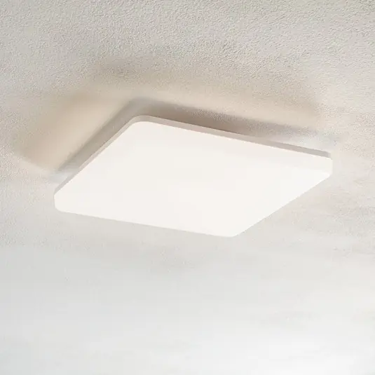 Plafoniera LED a sensore Pronto, 33x33cm Spedizione Espresso
