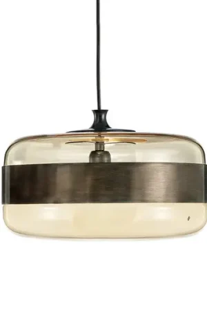 Lampada a sospensione Futura in bronzo, 40 cm A Buon Prezzo