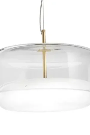 Sospensione LED Jube SP G vetro bianco/trasparente Offerta Speciale