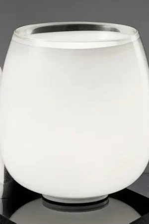 Lampada da tavolo di vetro Implode Ø 38 cm Prezzo Basso