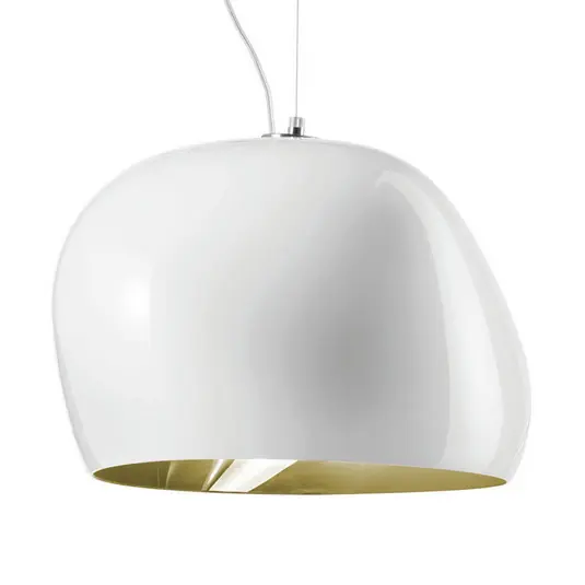 Solo Oggi Sospensione Surface Ø 40 cm, E27, bianco/verde