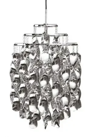 VERPAN Spiral Mini - lampada a sospensione in argento Prezzo Di Fabbrica