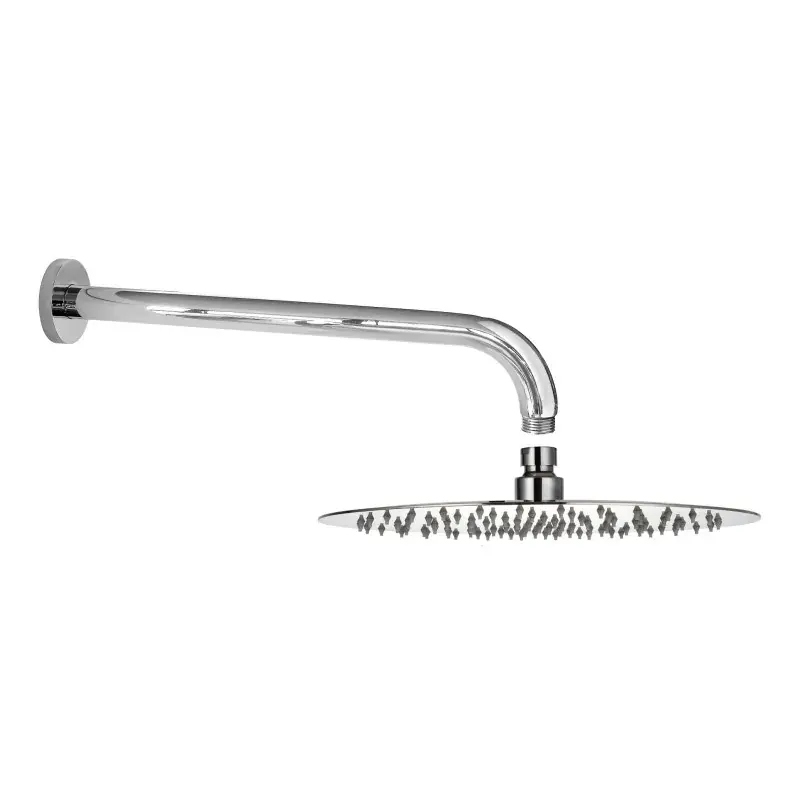 Round shower set 25 cm shower head 35 cm arm Tecom KITSOF2CR Ultime Pezzi