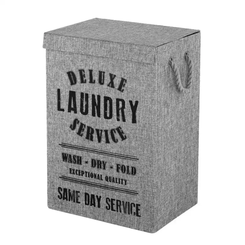 Reso Gratuito Laundry basket in gray color Feridras 619004