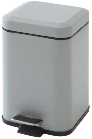 3 liter gray bin with removable bottom Feridras 151058 Nuova Collezione