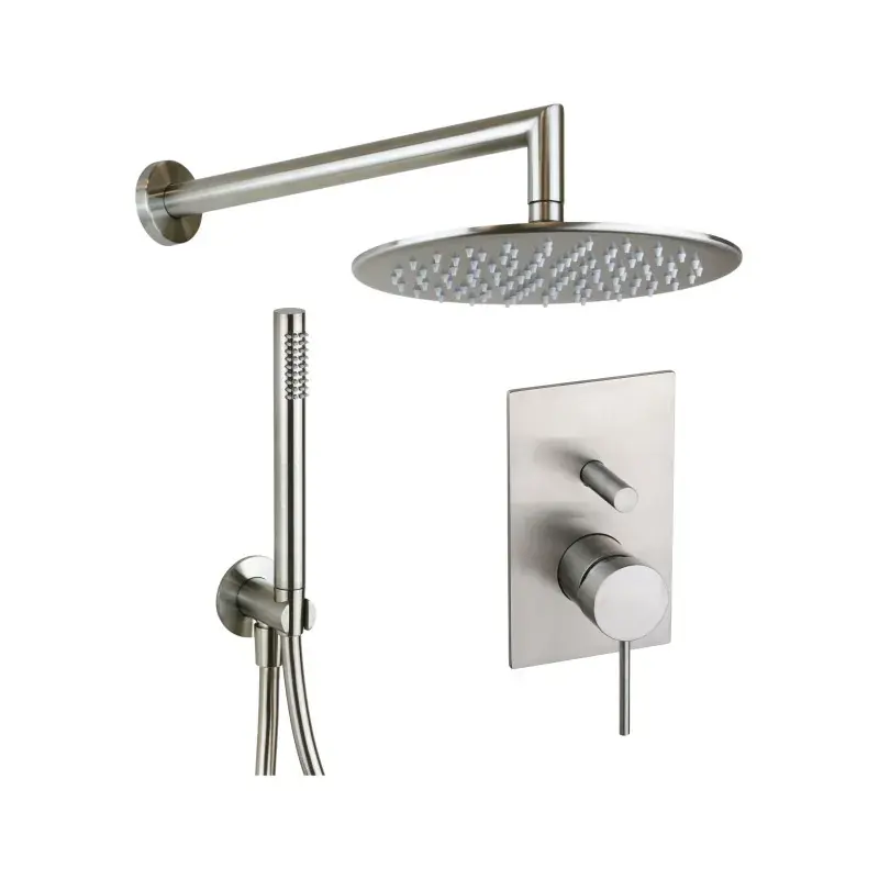 Complete shower set in AISI 316 stainless steel Ercos Stilox KITSTILO1 Prezzo Scontato
