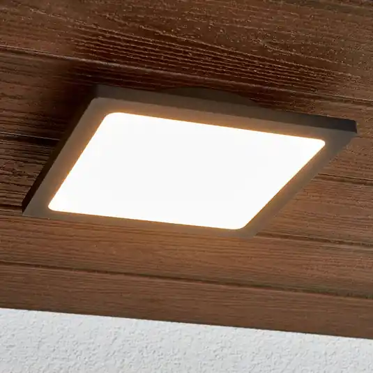 Lucande Plafoniera LED da esterni Mabella, 23 cm, antracite Compra Adesso