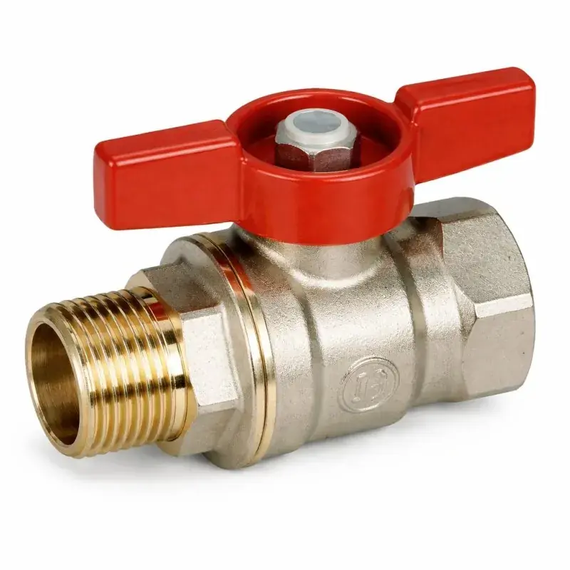 DADO ball valve, female-male connections Giacomini R914 Economico