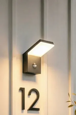 Arcchio applique da esterni LED Yolena, sensore, antracite, alluminio Acquista Ora